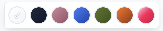 Png of Theme Selection